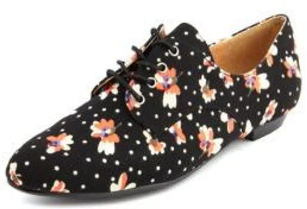 Ditsy Floral Canvas Oxford