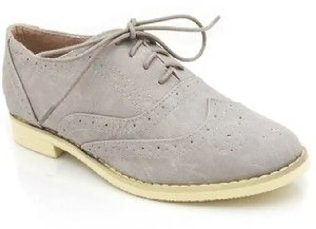 Contrast Sole Oxfords