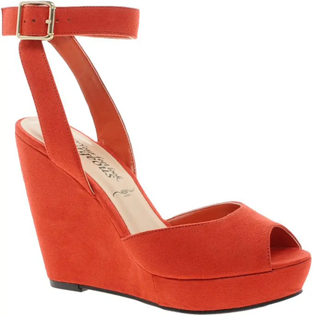 Bright Wedge Shoes