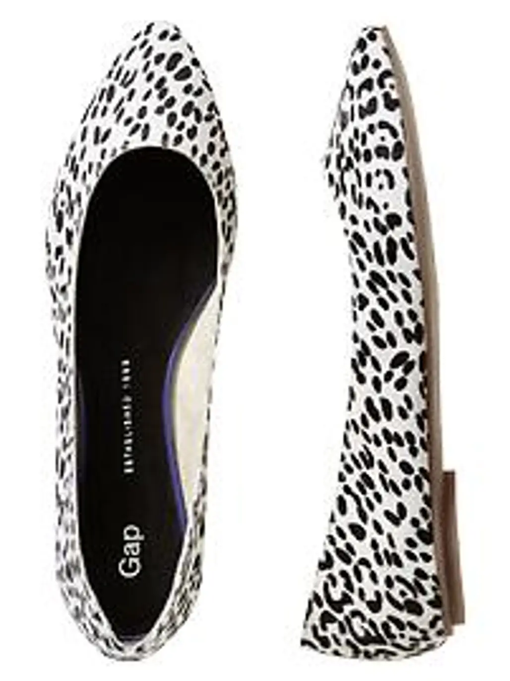 Printed Pointy Flats