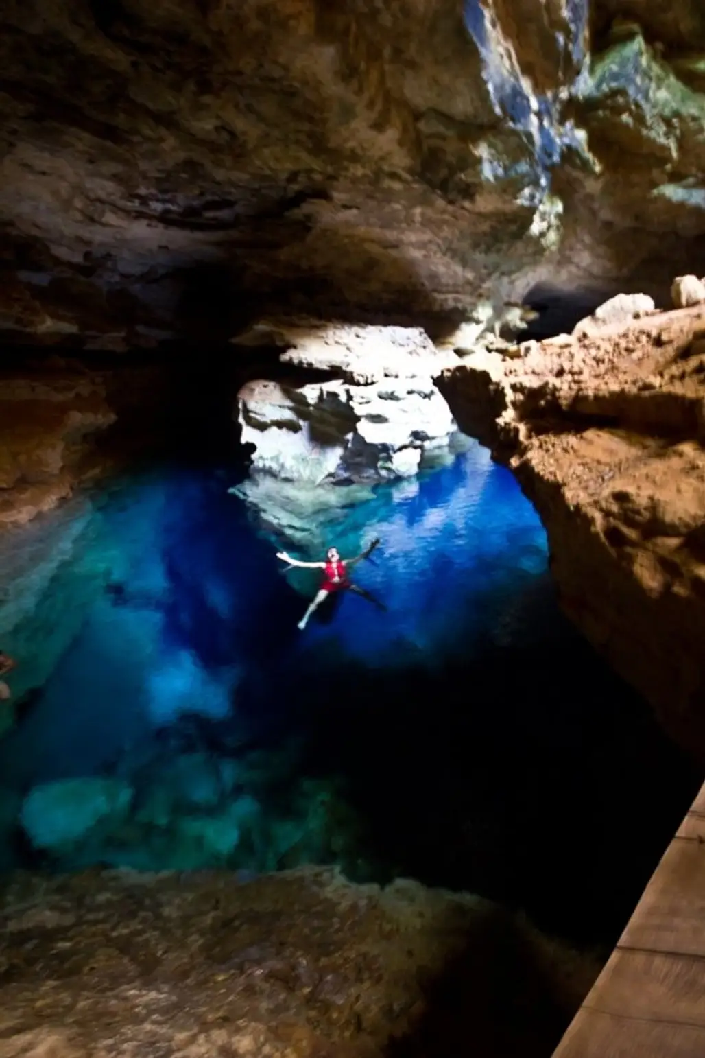 Go Swimming in a Natural Cave