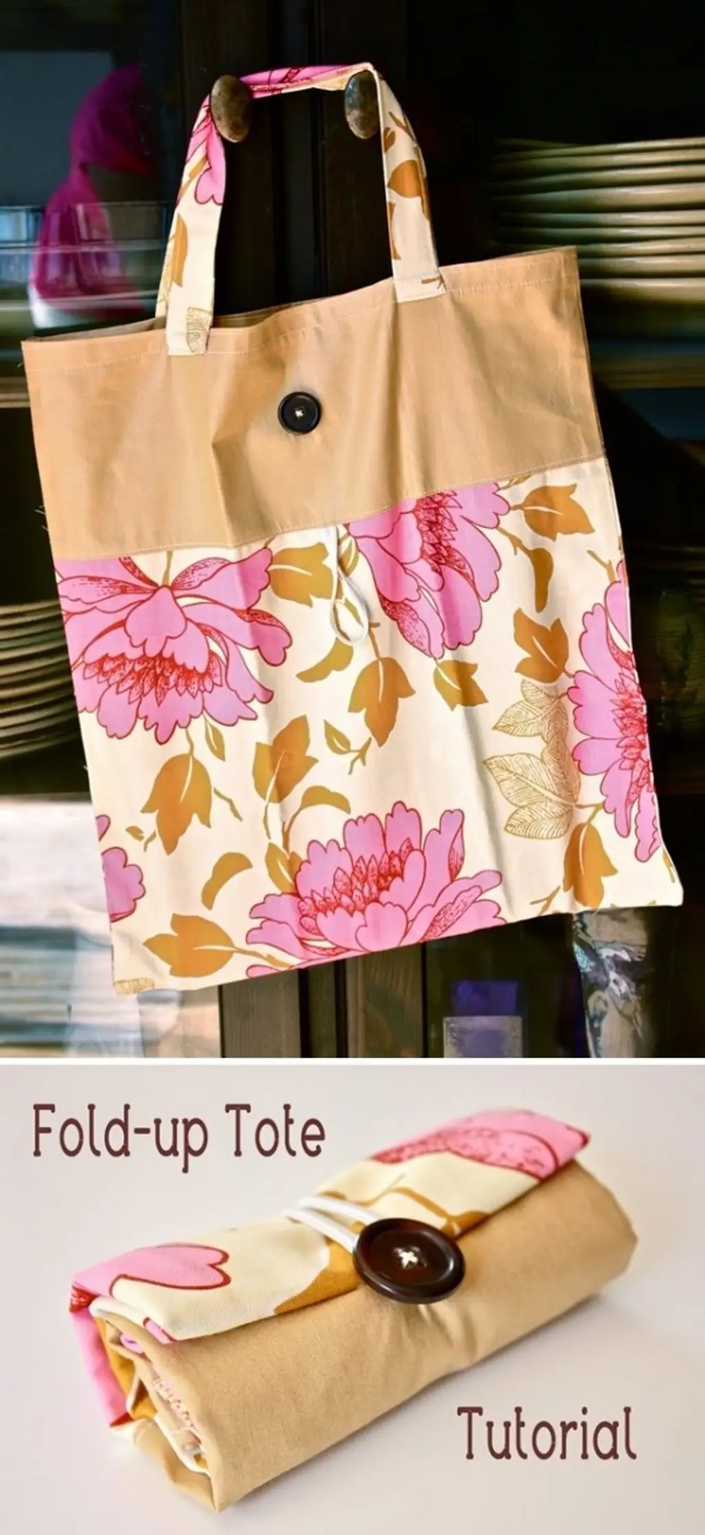 Fold up Tote