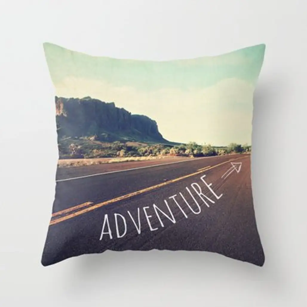 Adventure Throw Pillow