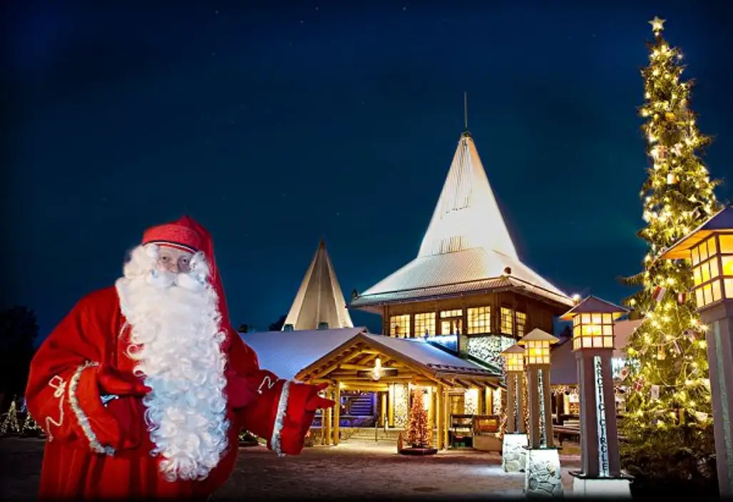 Santa Claus Village in Rovaniemi, Finland