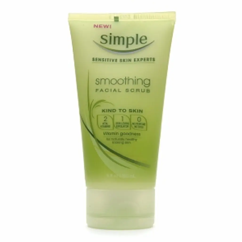Simple Smoothing Face Scrub