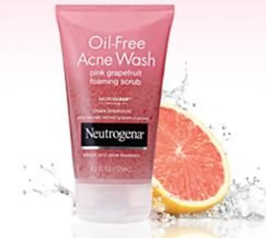 Neutrogena Oil-Free Acne Wash Foaming Scrub Pink Grapefruit