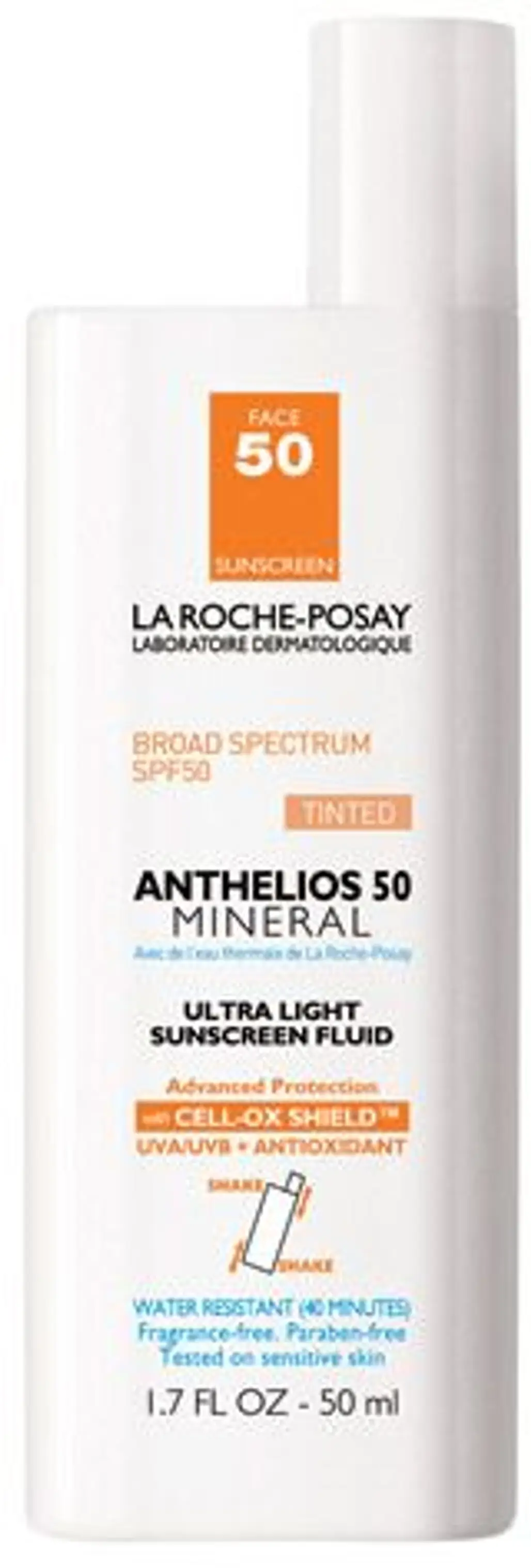 LA ROCHE-POSAY Anthelios Mineral Tinted Ultra-Light Sunscreen Fluid SPF 50