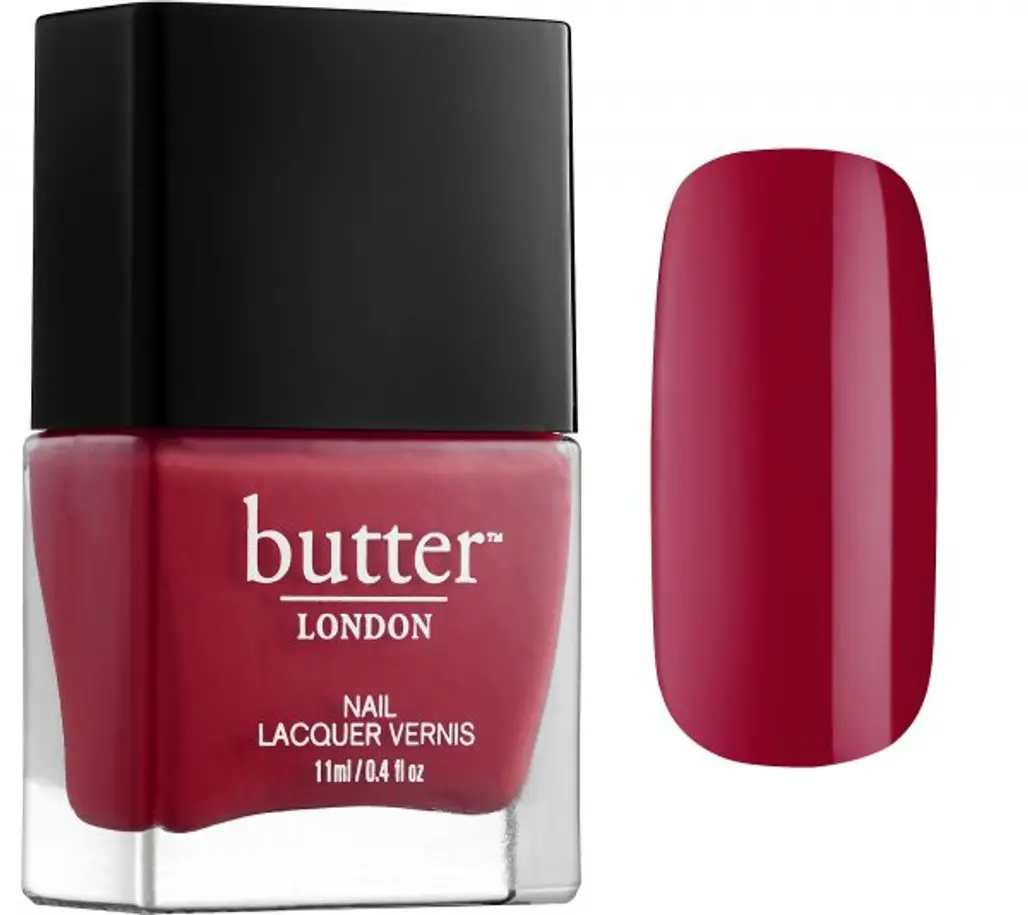 Butter LONDON Nail Lacquer in Blowing Raspberries
