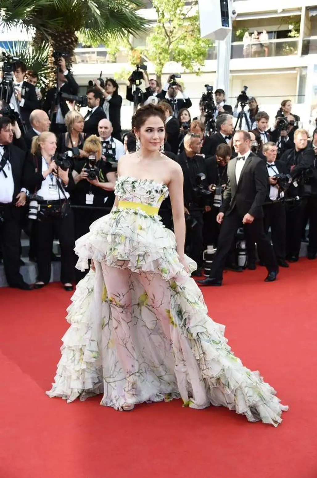 Araya a. Hargate at the Cannes Film Festival