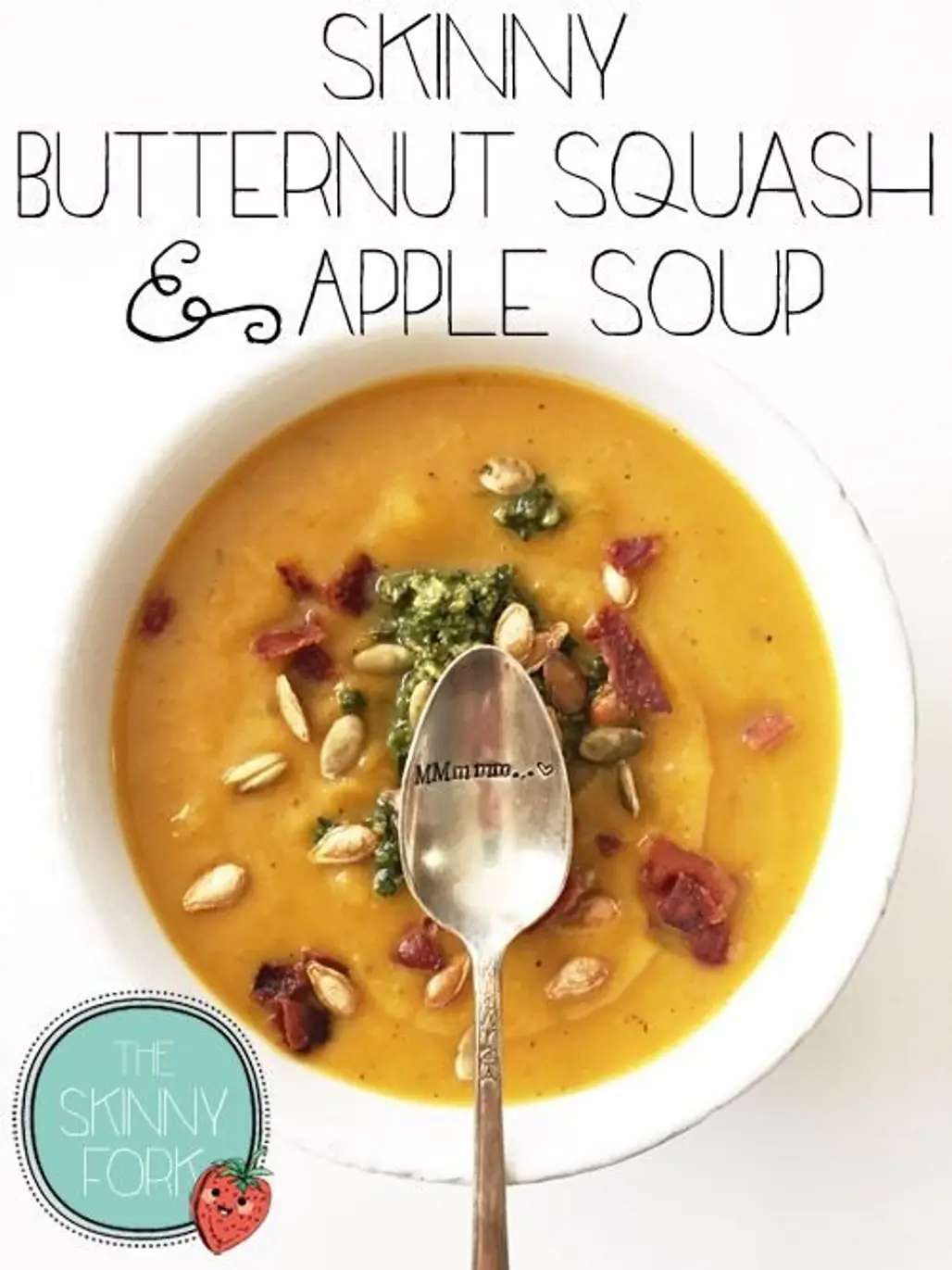 Skinny Butternut Squash & Apple Soup —