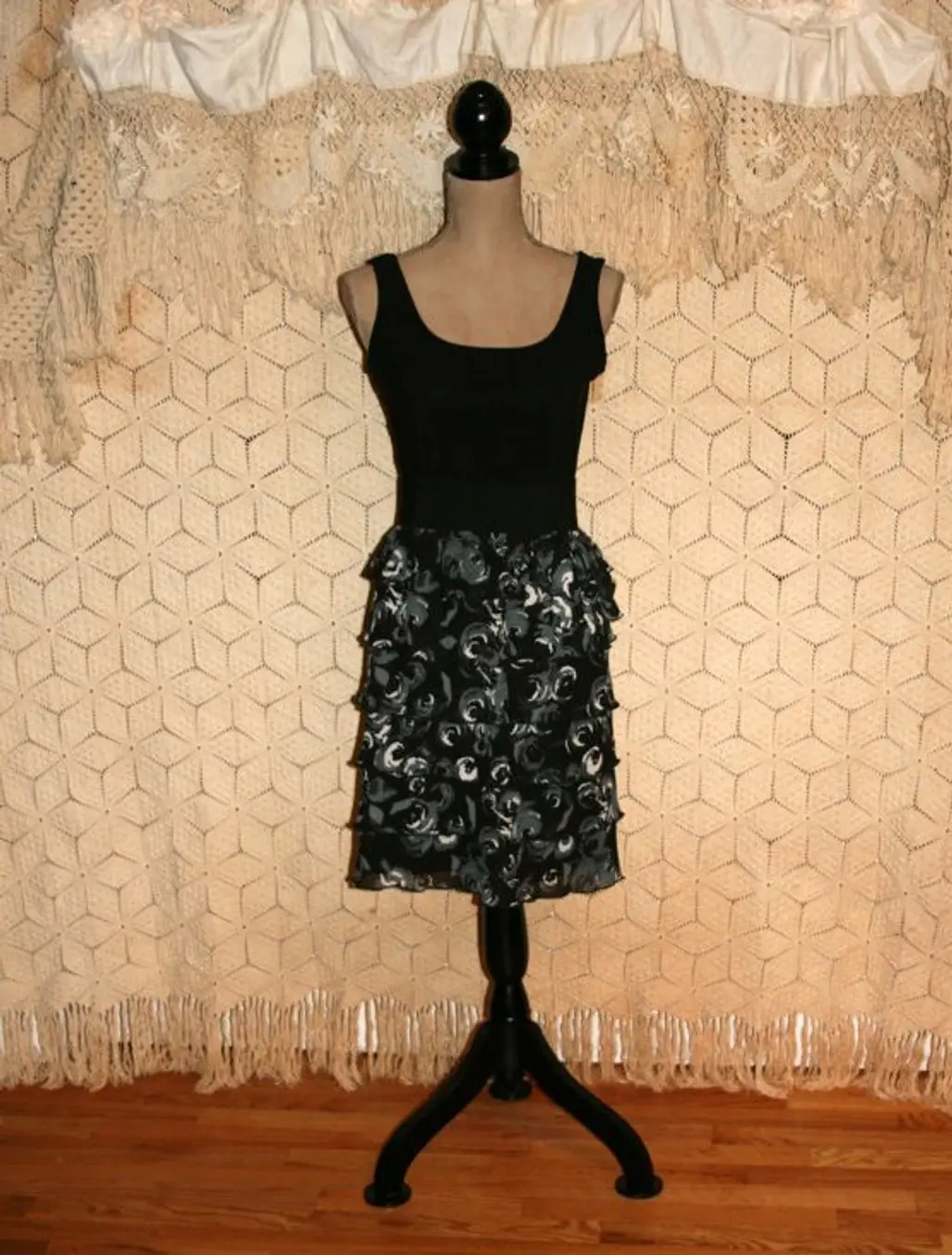 Tiered Ruffle Skirt with a Tank