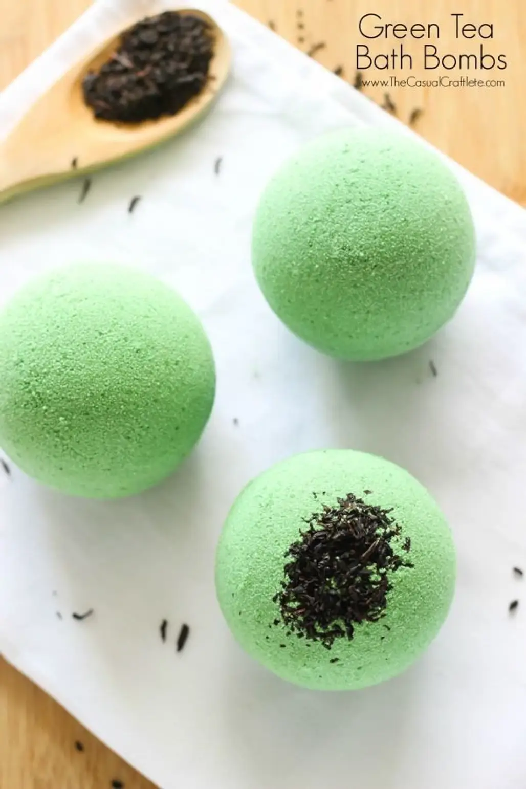 Green Tea Bath Bombs