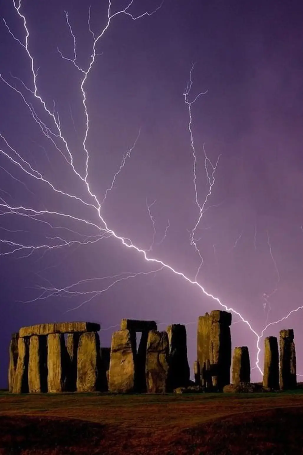 Stonehenge Lightning
