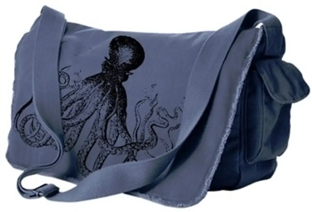Deadworry Octopus Messenger Bag