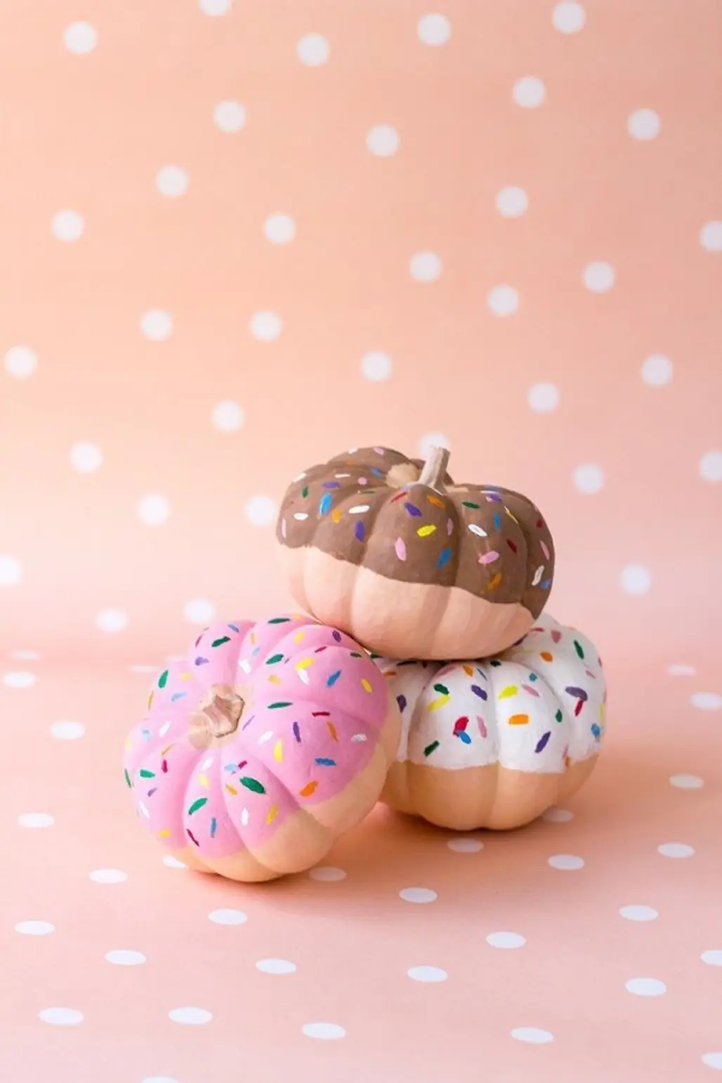 Mini Pumpkin Doughnuts