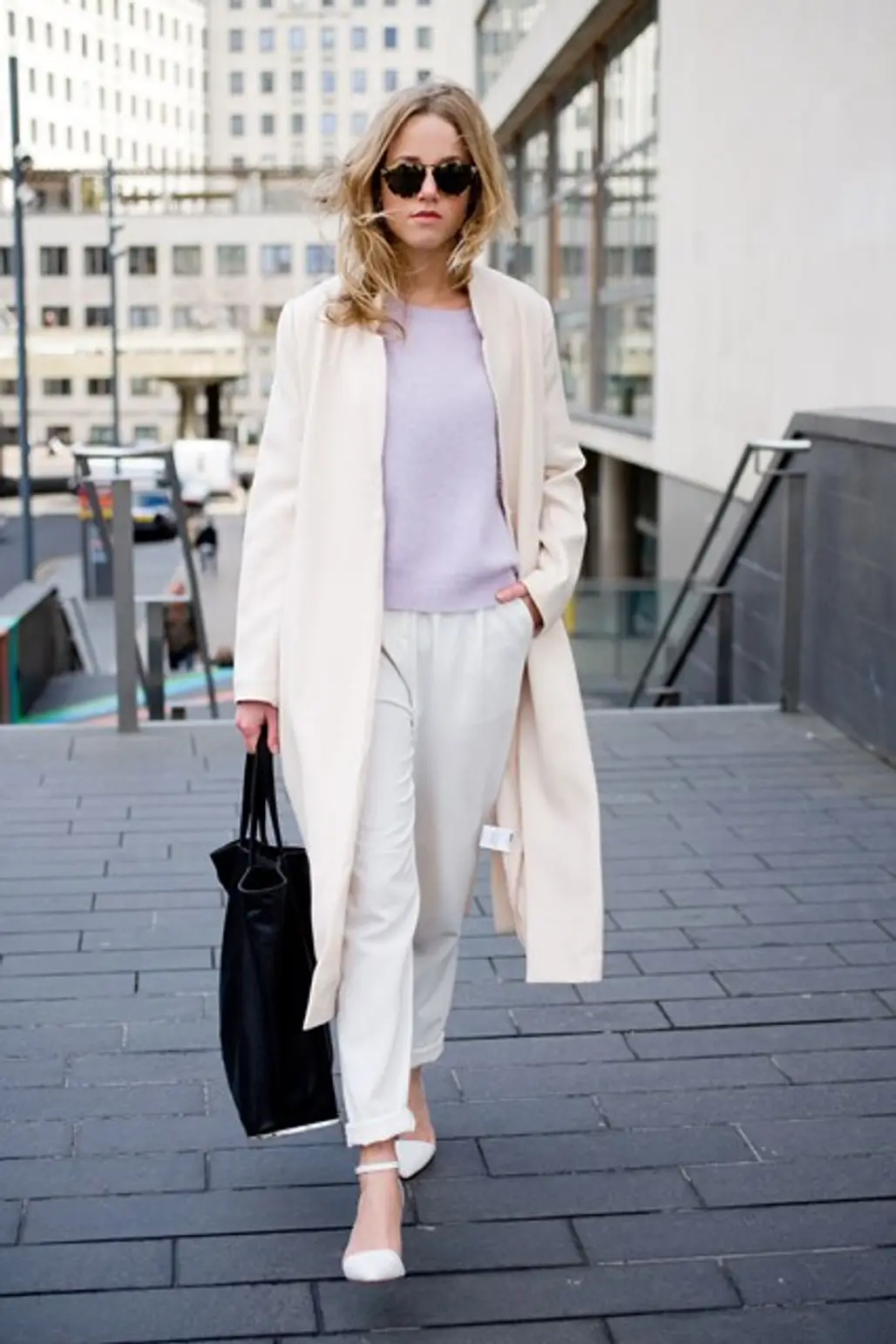9 Fab Street Style Ways to Wear White Pants
