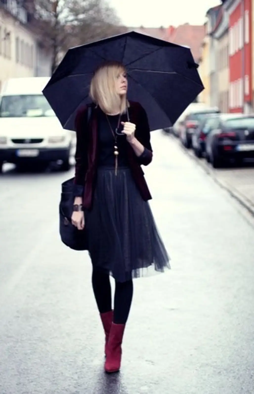 color,black,clothing,red,road,