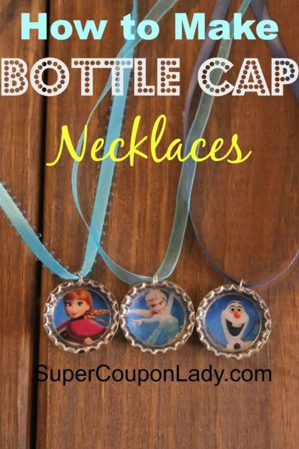 How to Make Bottle Cap Necklaces