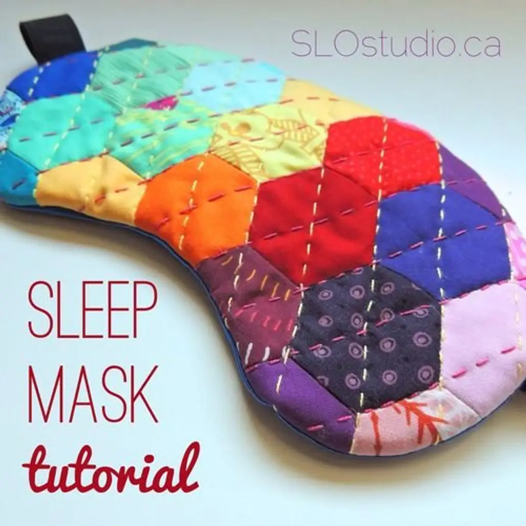 Quilted Eye Mask