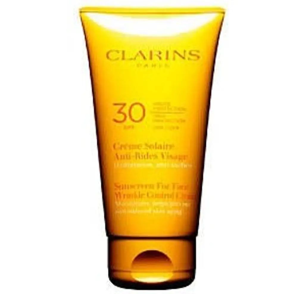 Clarins Sunscreen for Face Wrinkle Control Cream