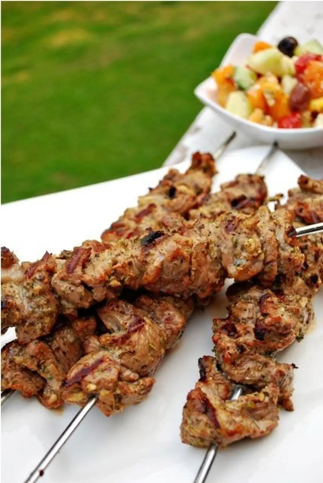 Greek Lamb Kebabs