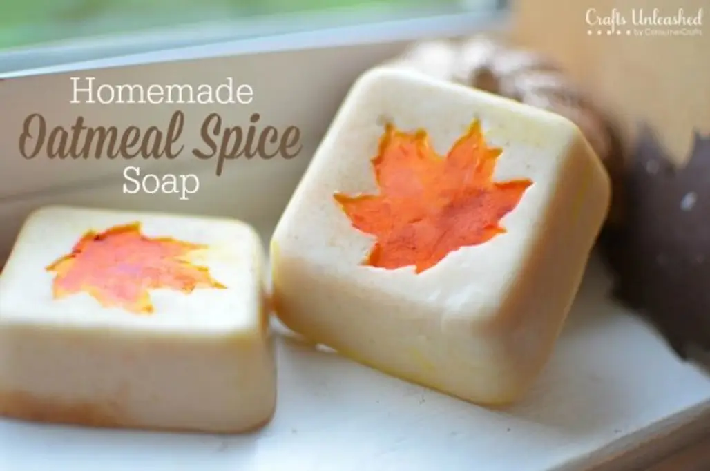 Autumn Leaf Oatmeal Spice Soap