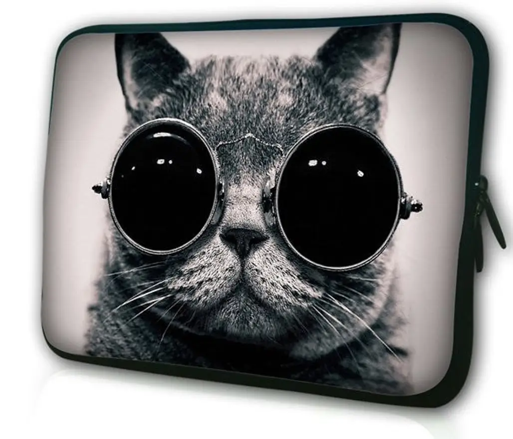 Kitty Cat in Sunglasses Pouch Cover