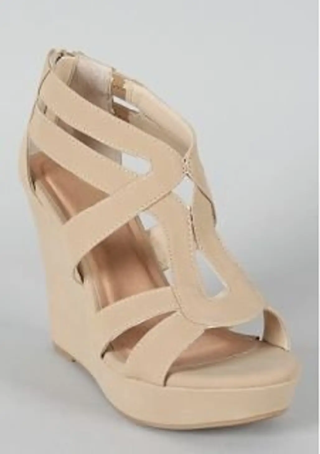 Nude Wedges