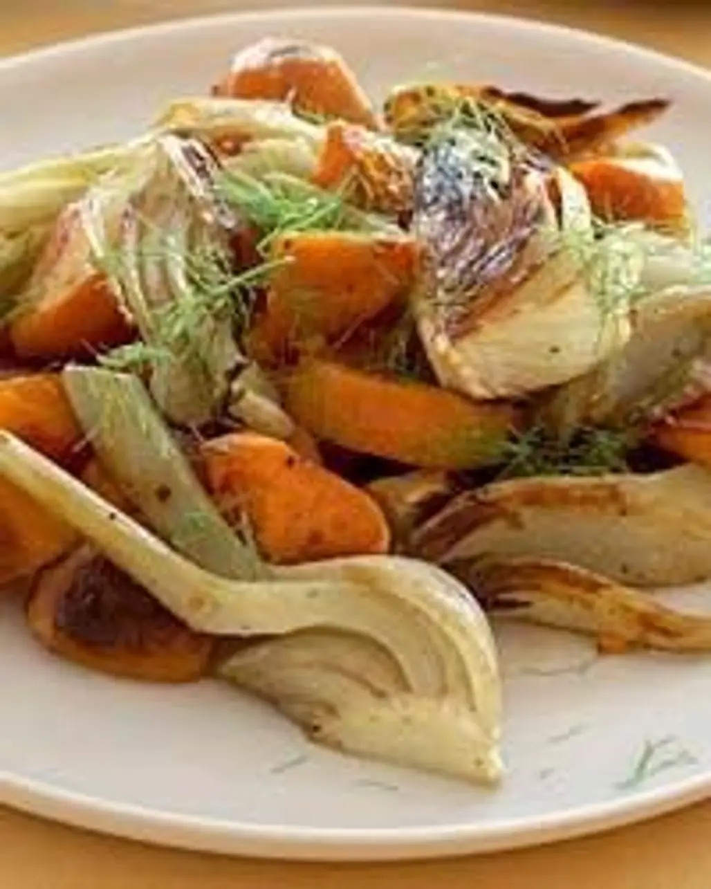 Pan-Roasted Sweet Potatoes with Fennel