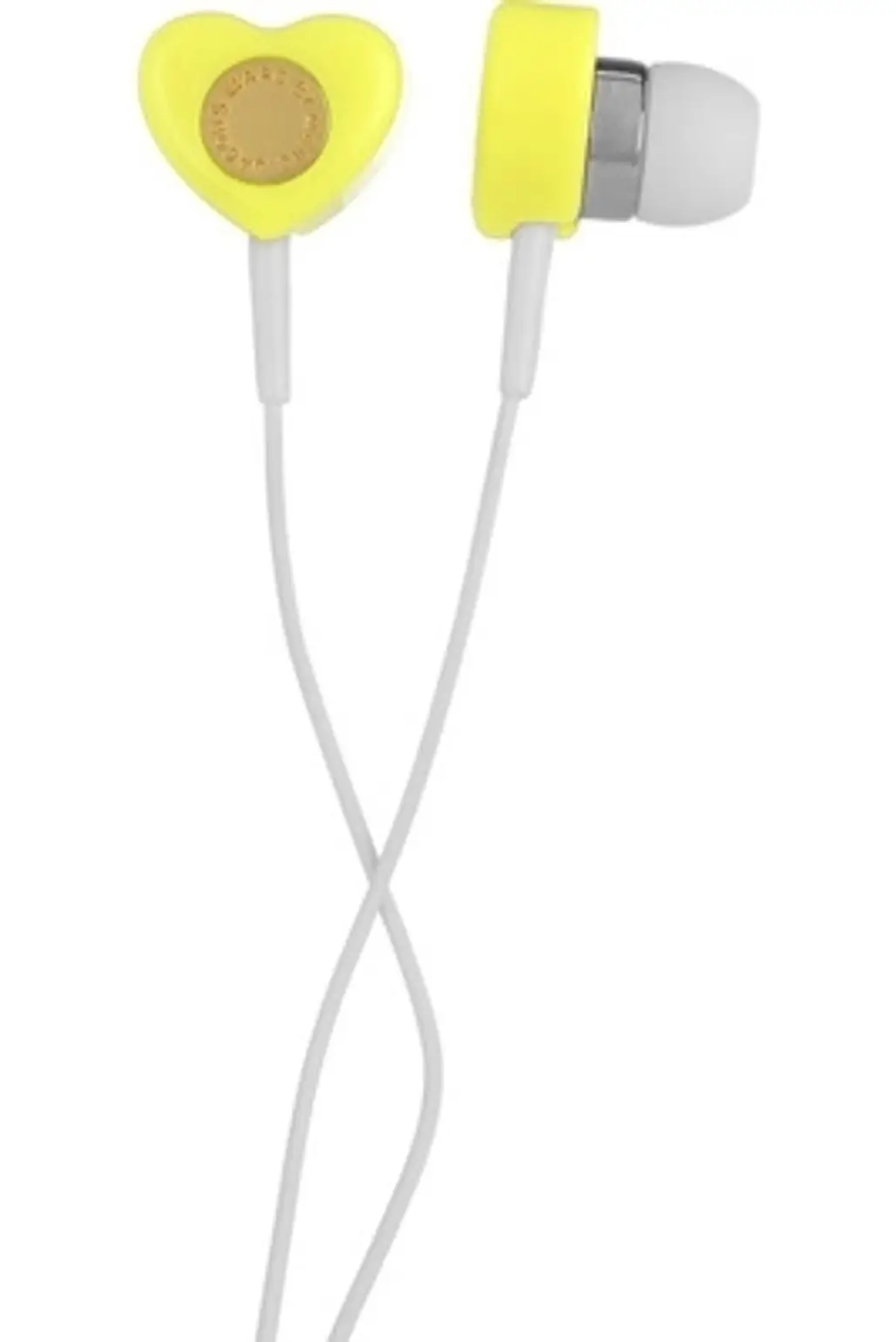 Marc by Marc Jacobs Heart Shaped Acetate Earbuds