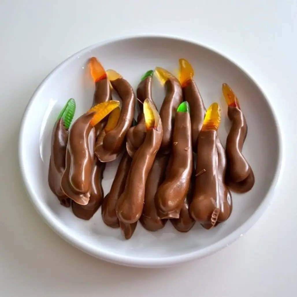 Chocolate Covered Gummy Worms