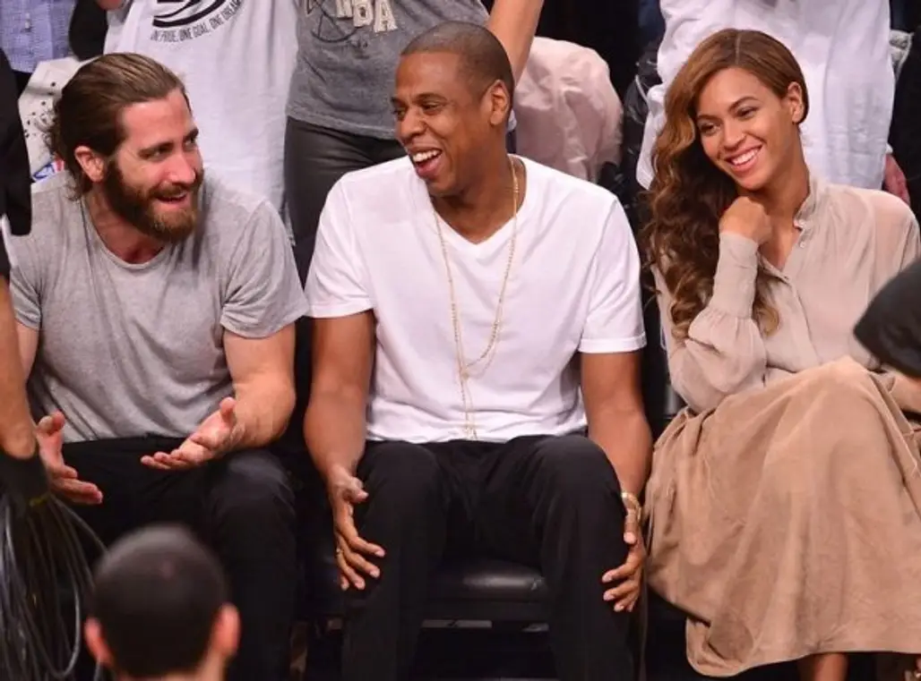 Beyonce, Jay-z, & Jake Gyllenhaal