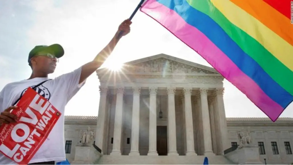 Rainbow Flag + White House = Beauty!
