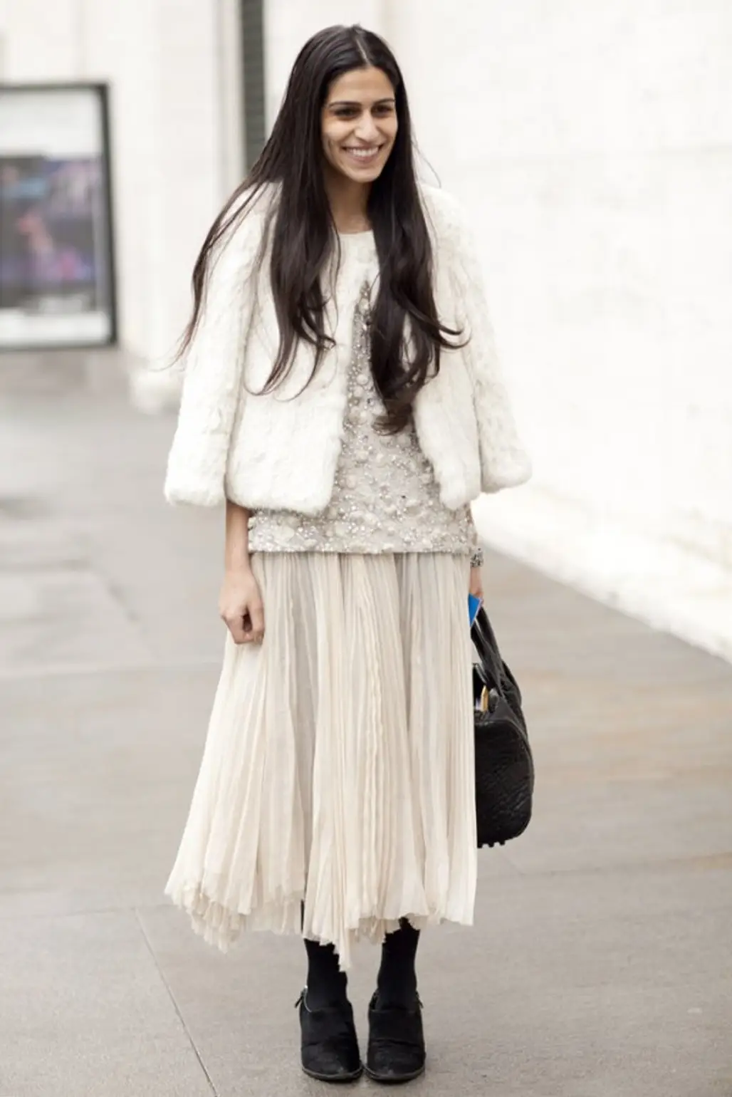 Who Says You Can't Wear Skirts in Winter?