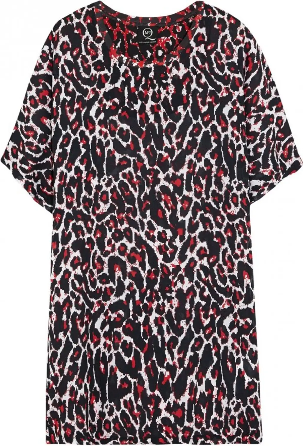 McQ Alexander McQueen Leopard Print Dress