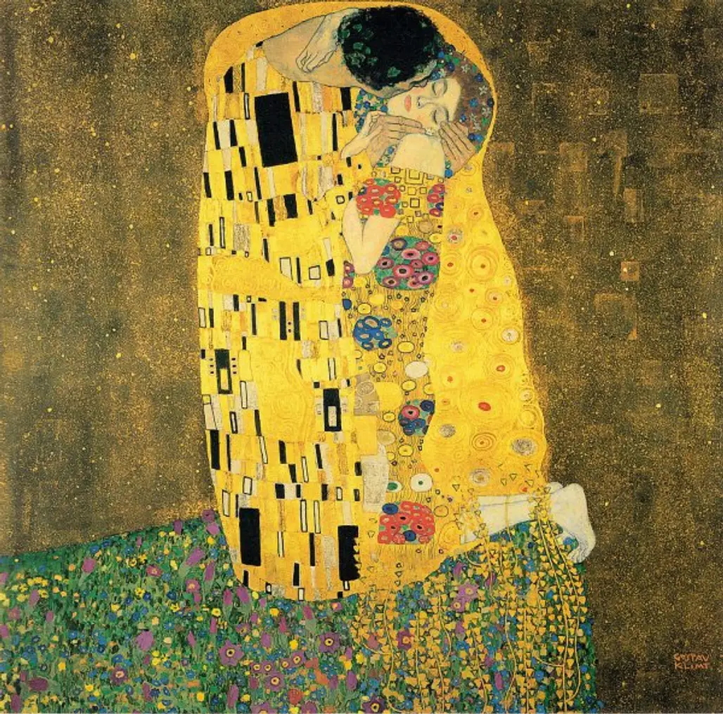 Gustav Klimt’s ‘the Kiss’