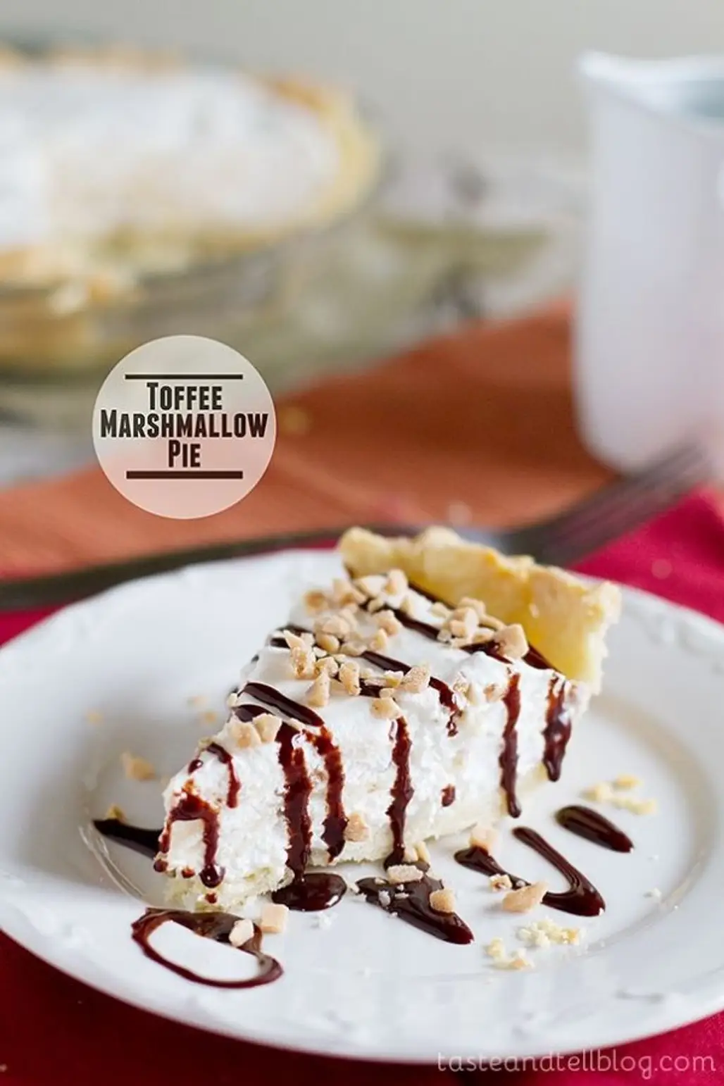Toffee Marshmallow Pie