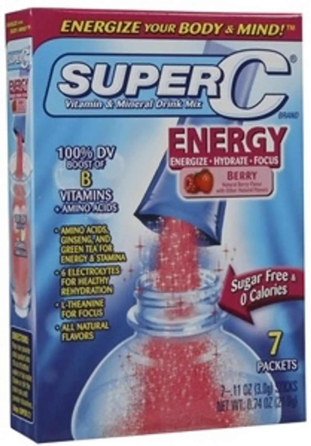 SUPER C Energy Formula Drink Mix