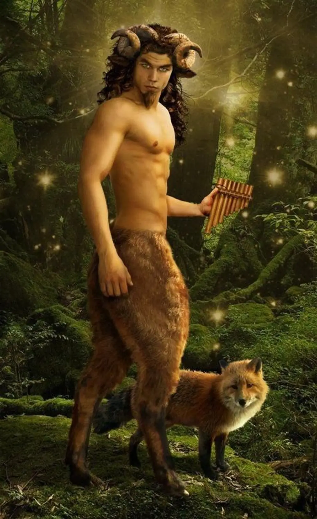 Pan - God of the Wild, Shepherds and Flocks, Nature of Mountain Wilds, Hunting and Rustic Music