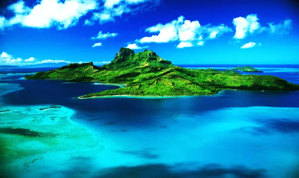 Dream Island, the Society Islands, French Polynesia