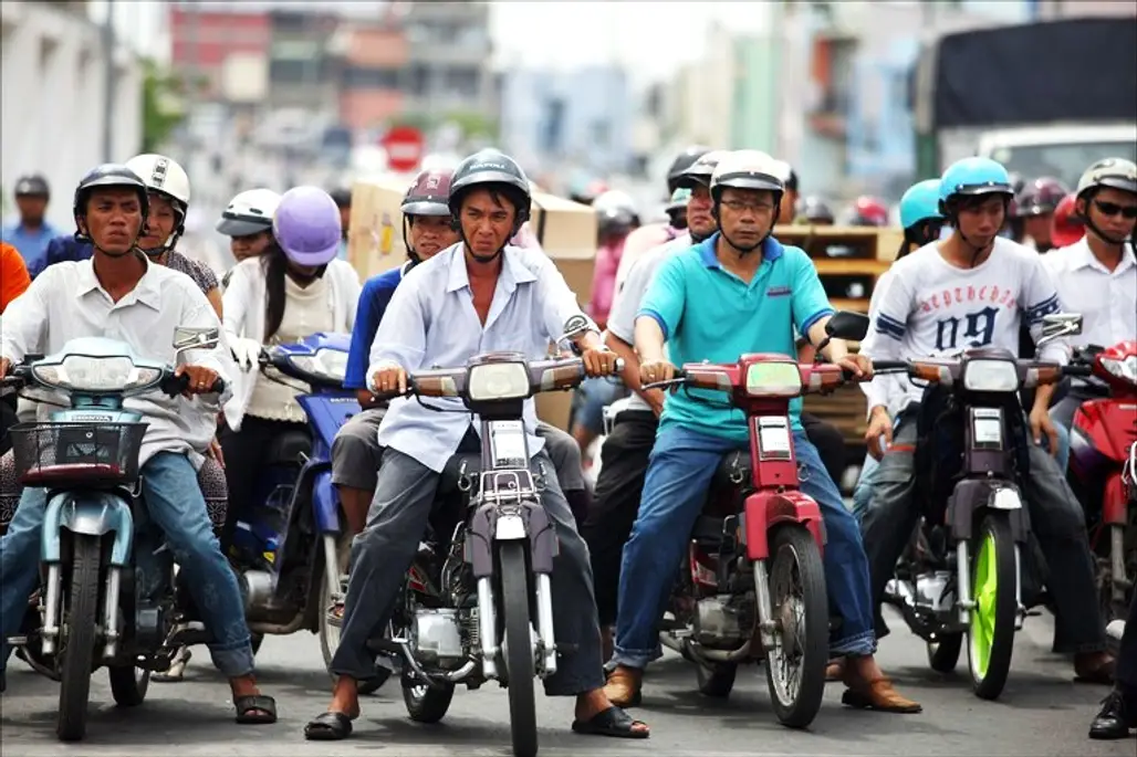 Ride a Scooter in Ho Chi Minh City