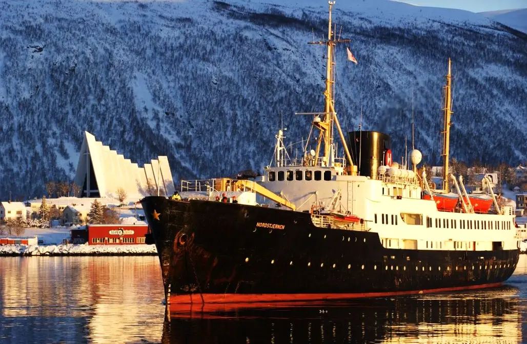 Take the Hurtigruten Ferry