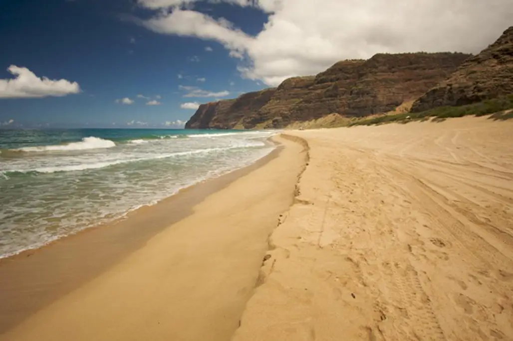Barking Sand Beach, Kauai, Hawaii