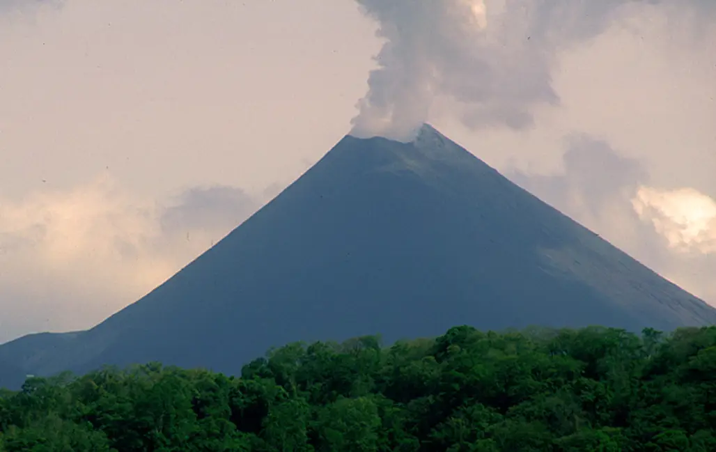 Volcanoes in Maya Country