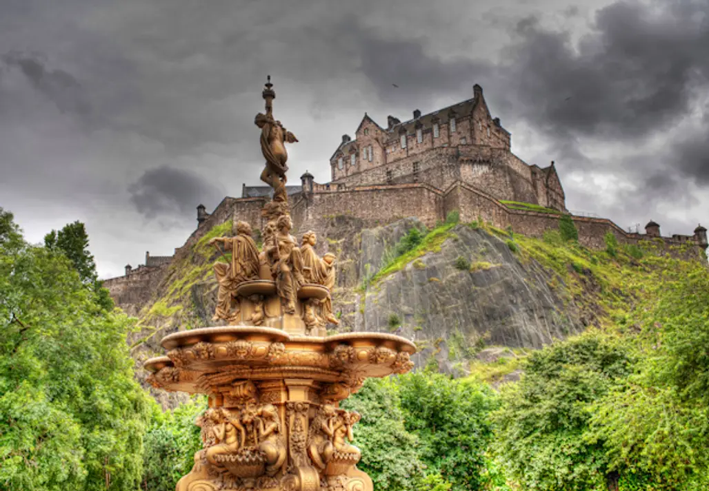 See the Stone of Scone in Edinburgh Castle