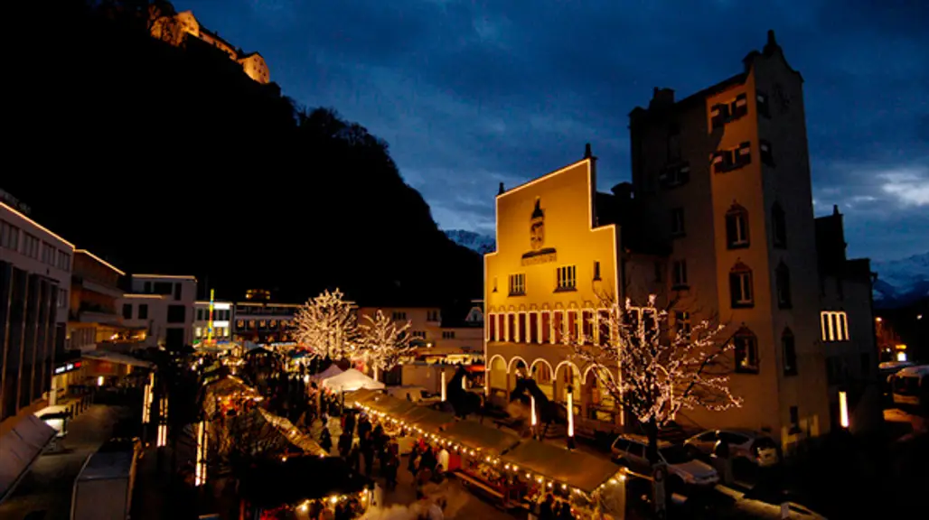 Enjoy the Festivities of the Christmas Market in Vaduz, Liechtenstein