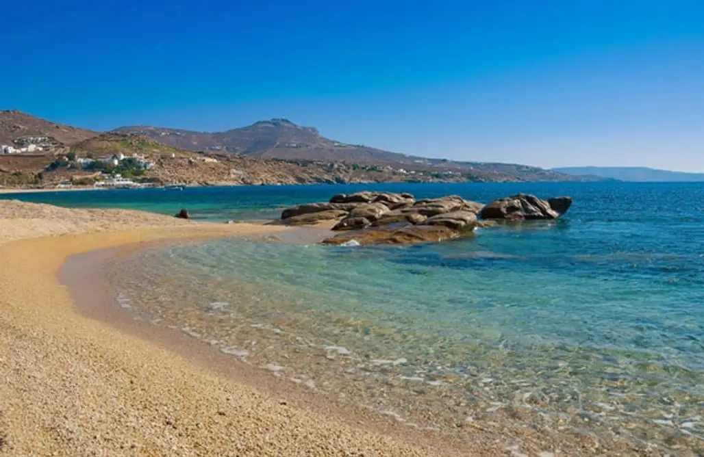 Super Paradise Beach, Mykonos, Greece