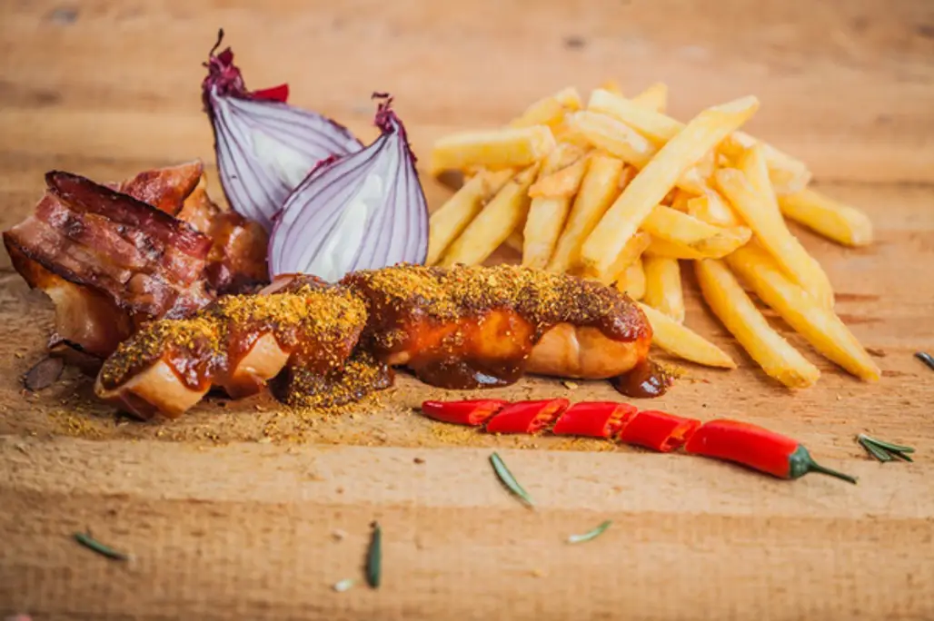 Chow down on a Currywurst in Berlin, Germany