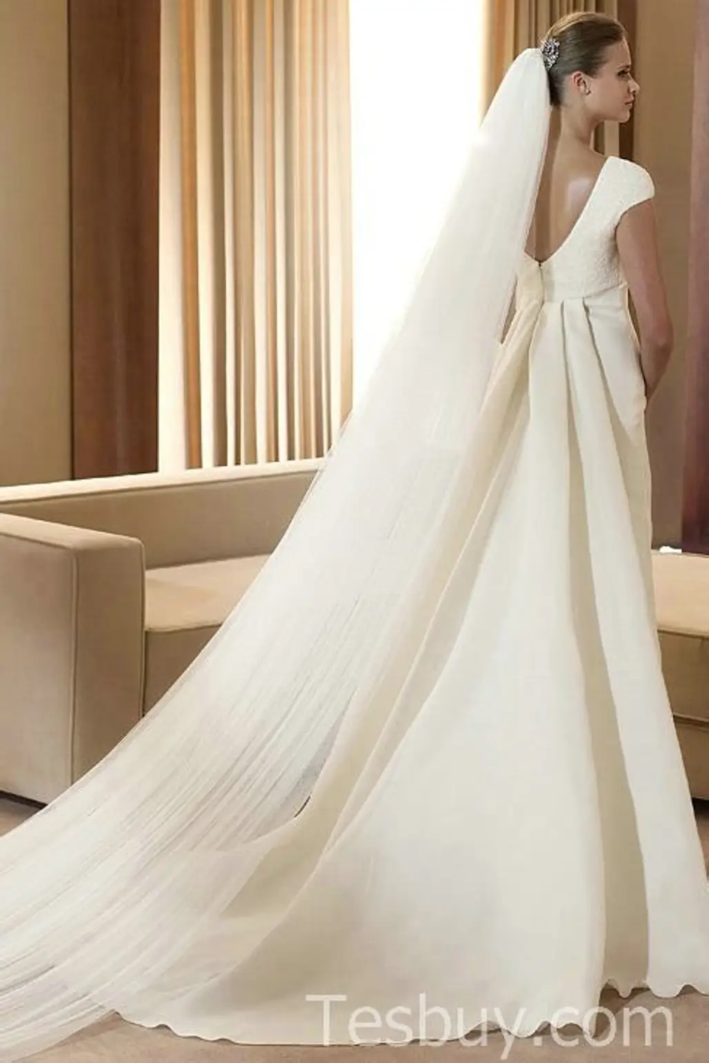The Full Veil from the Back