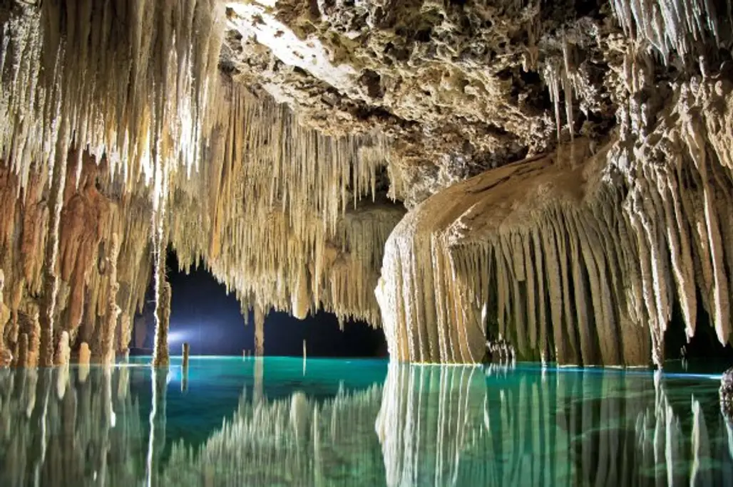 Rio Secreto Cave in Mexico